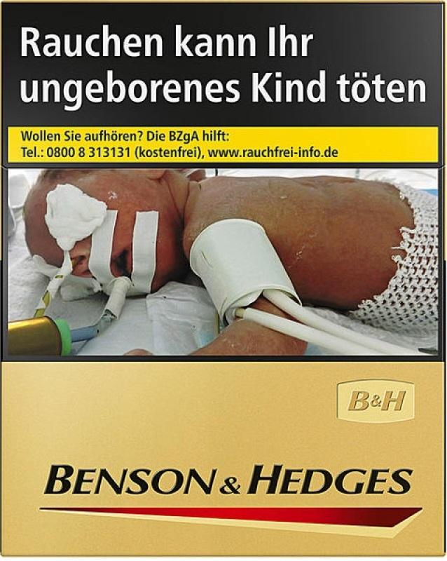 Benson & Hedges Gold Zigaretten (20 Stück)