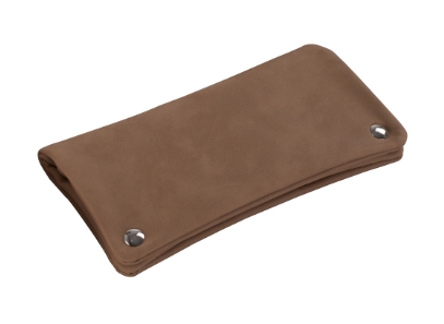 Champ XXL Tabakbeutel PU Leder Braun (200x105mm)