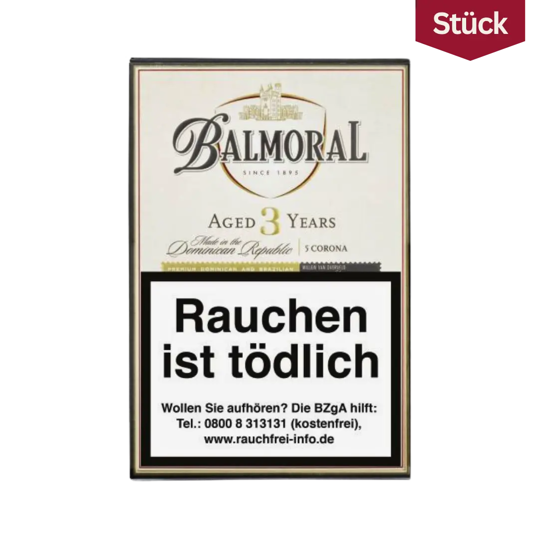 Balmoral Corona Aged 3 Years Zigarren Balmoral Corona Aged 3 Years Zigarren