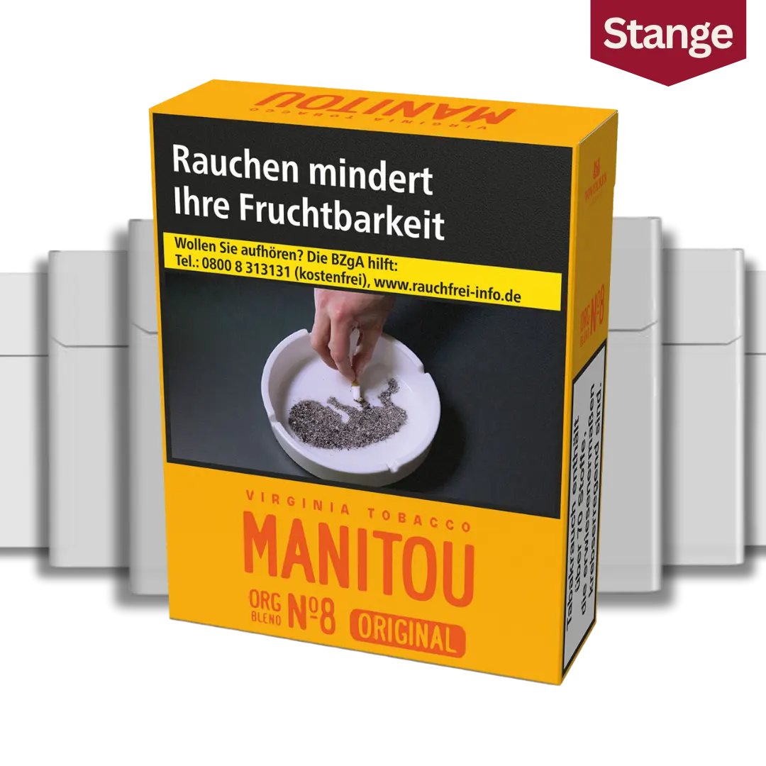 Manitou Organic Blend No. 8 Gold Zigaretten Stange L