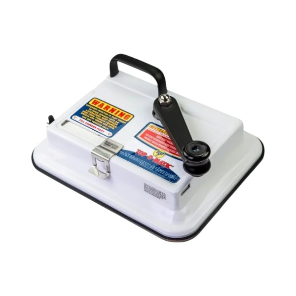 OCB Top-O-Matic Zigaretten-Stopfmaschine aus Metall mit ergonomischem Haltegriff