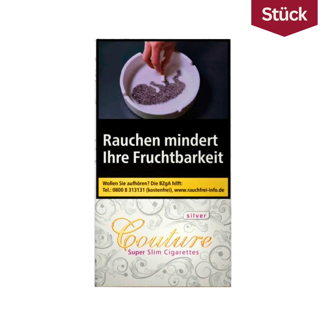 Couture Silver Slim Zigaretten
