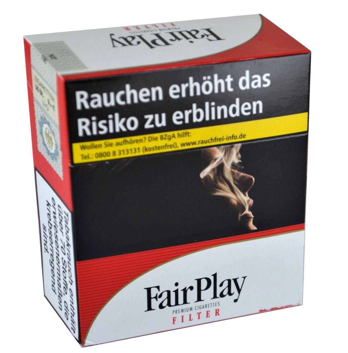 Fair Play Filter Zigaretten (34 Stück)