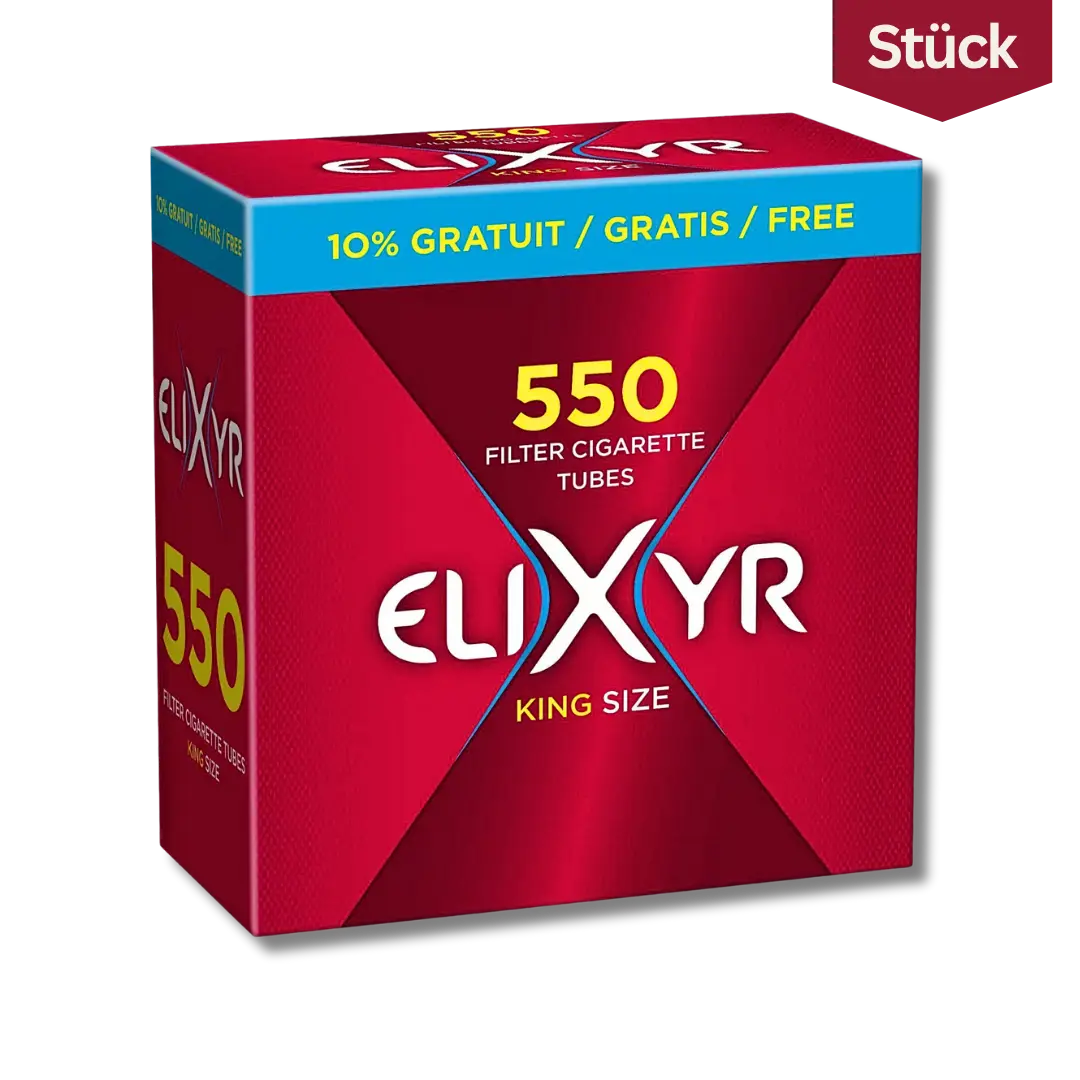 Elixyr Filterhülsen King Size (550 Stück)