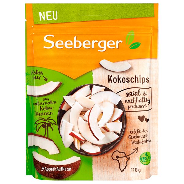 Seeberger Kokos-Chips (12x110g) 