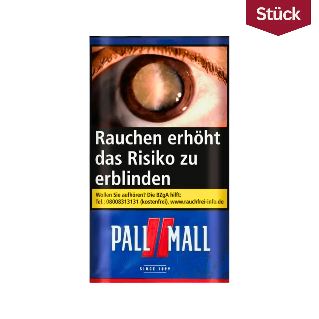 Pall Mall Red Tabak Feinschnitt Pouch