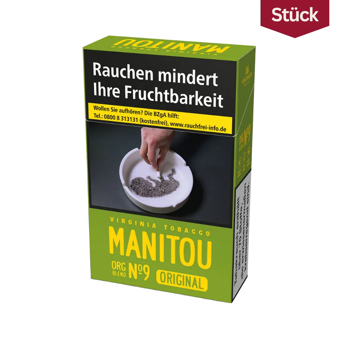 Manitou Organic Blend No. 9 Green Zigaretten
