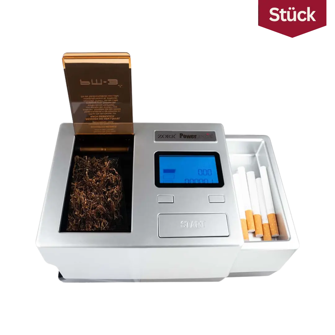 Zorr Powermatic 3+ Elektrische Stopfmaschine silber