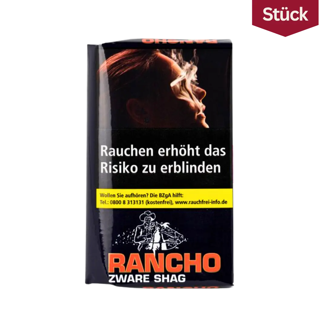 Rancho Zware Shag Tabak Feinschnitt Pouch (40g)