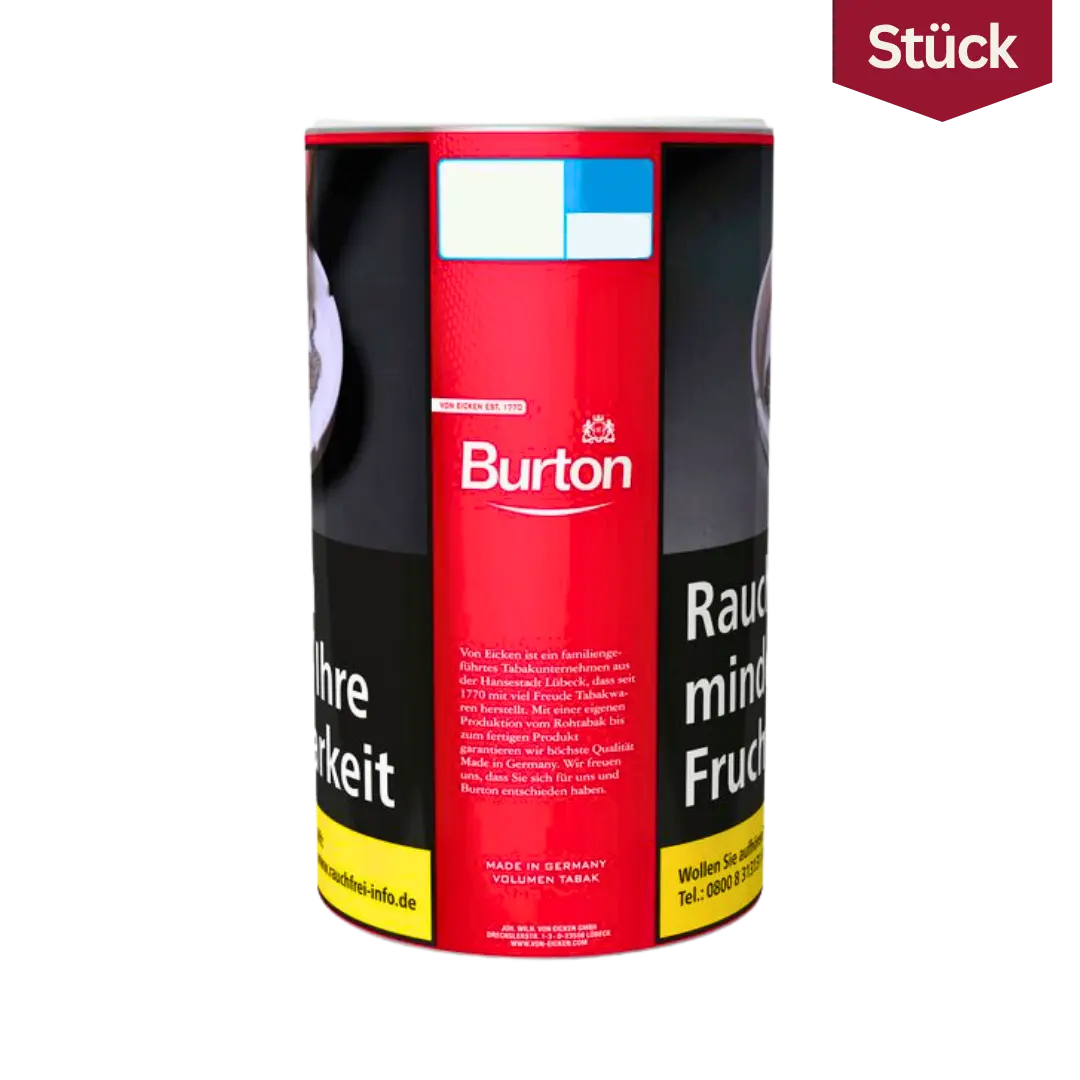 Burton Red Tabak Volumentabak Dose XL Burton Red Tabak Volumentabak Dose XL