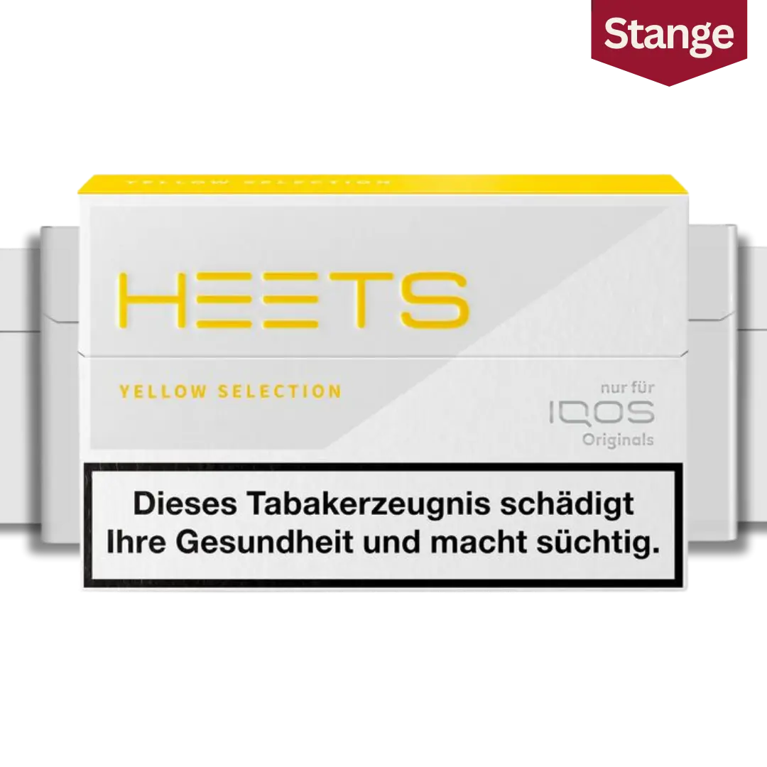 IQOS Heets Tabaksticks Yellow Selection Stange
