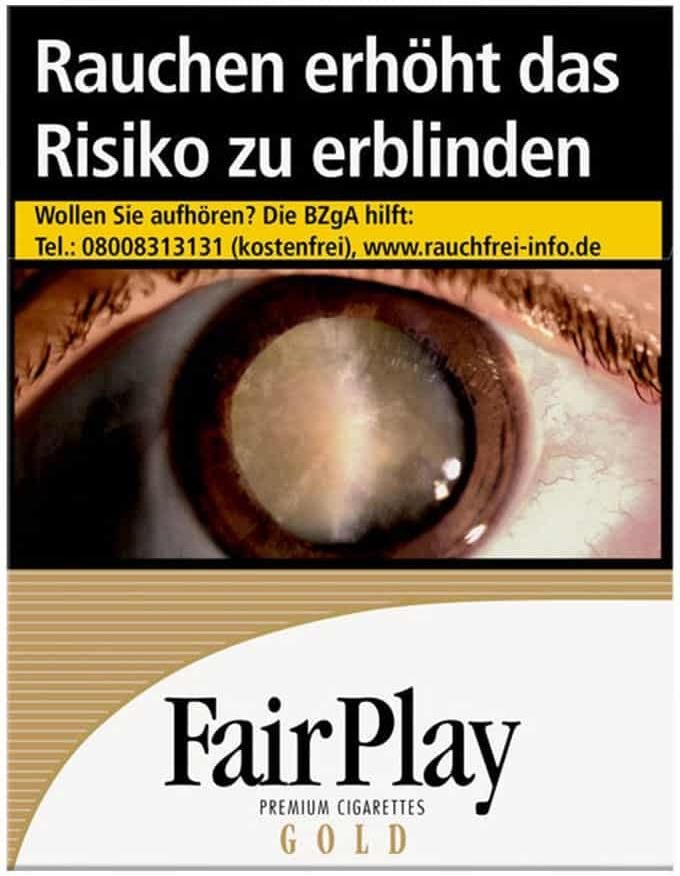 Fair Play Gold XXL Zigaretten (24 Stück)