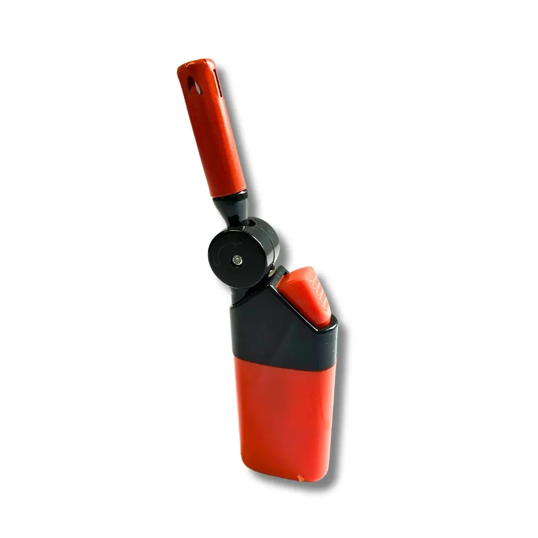 Lux Pfeifenfeuerzeug Verstellbar Orange