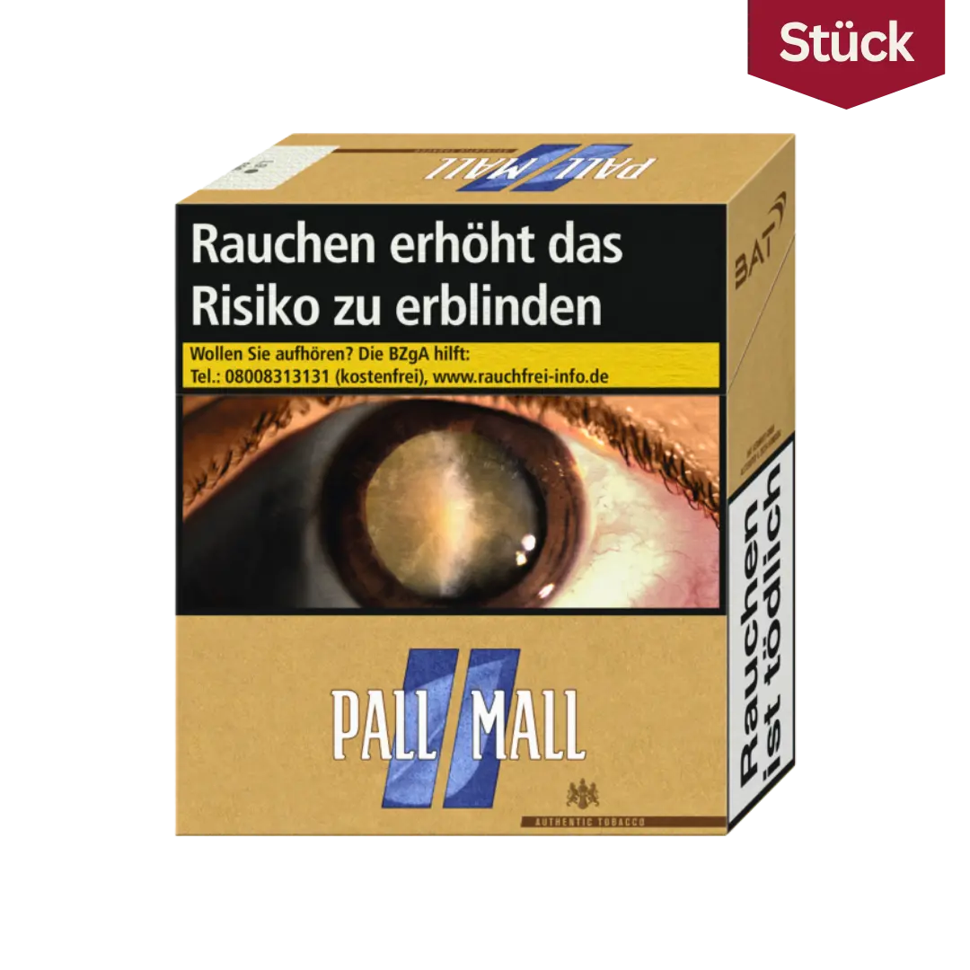 Pall Mall Authentic Blue Zigaretten XL