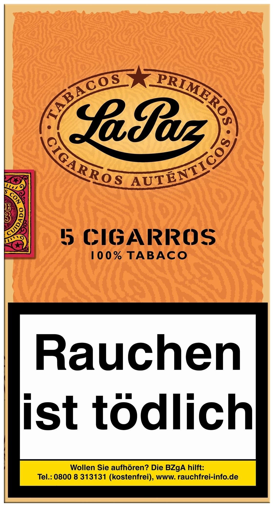 La Paz Wilde Cigarros Sumatra (5 Zigarren)
