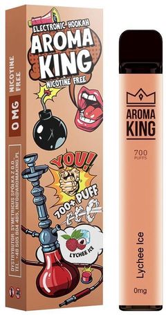 Aroma King Lychee Ice Vape Einweg E-Zigarette 0mg AP Aroma King Lychee Ice Vape Einweg E-Zigarette 0mg AP