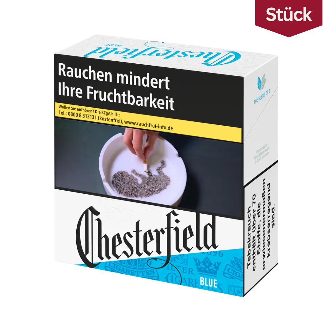 Chesterfield Blue Zigaretten XL