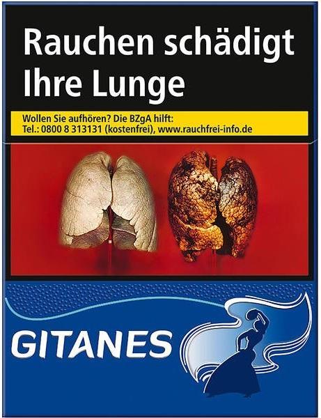 Gitanes ohne Filter Zigaretten (20 Stück)