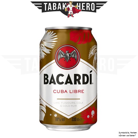 Bacardi Cuba Libre 10% Vol. 0,33L