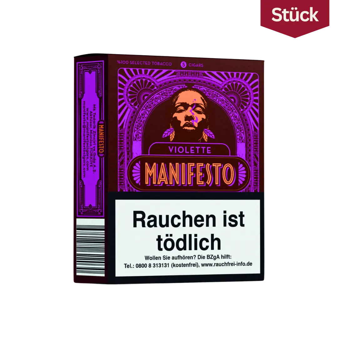 Manifesto Violette Zigarillos (5 Stück)