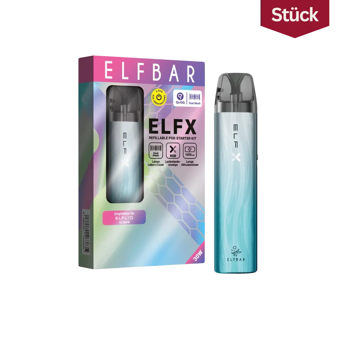 Elfbar Elfx Silver Blue