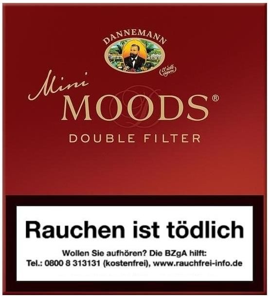 Dannemann Moods Mini Double Filter (10 Zigarillos)