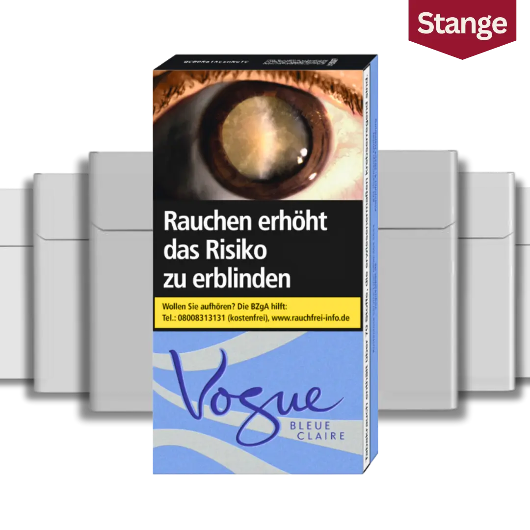 Vogue Bleue Claire Blue Slim Zigaretten Stange