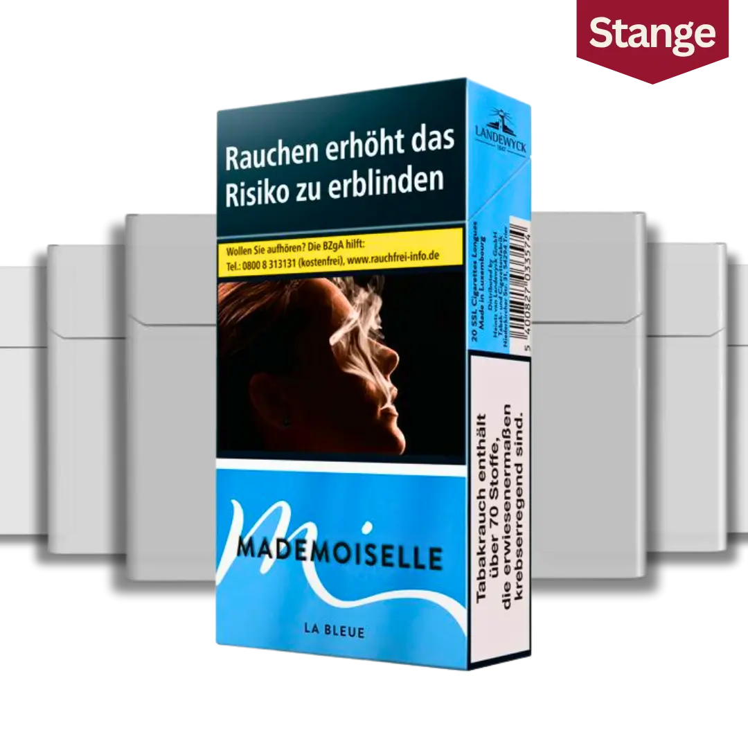 Mademoiselle La Bleue Slim Zigaretten Stange