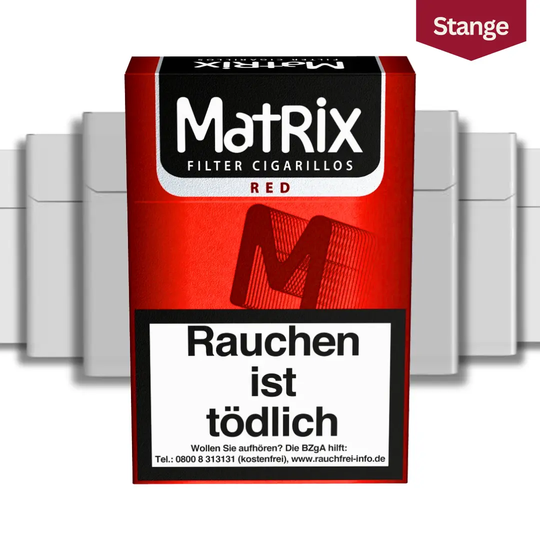 Matrix Red Filter Zigarillos Stange Matrix Red Filter Zigarillos Stange