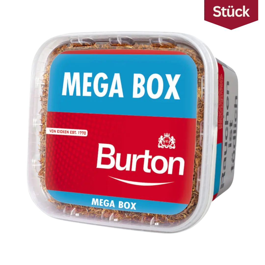 Burton Red Tabak Volumentabak Eimer