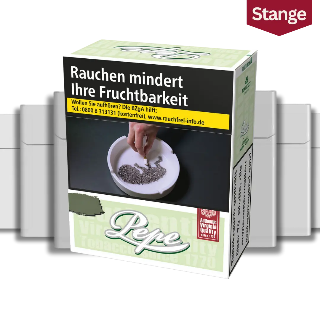 Pepe Bright Green Zigaretten Stange XL