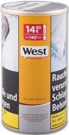 West Yellow (Fairwind) Tabak 50g Dose (Stopftabak / Volumentabak)