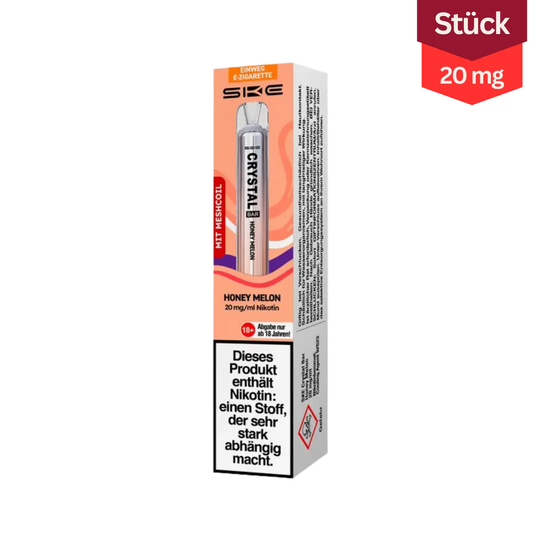 SKE Crystal Bar Honey Melon 20mg