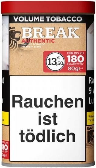 Break Authentic Dose (1x65 Gramm)