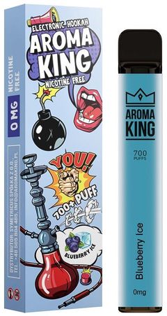 Aroma King Blueberry Ice Vape Einweg E-Zigarette 0mg AP Aroma King Blueberry Ice Vape Einweg E-Zigarette 0mg AP