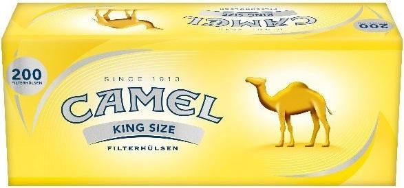 Camel Hülsen Filterhülsen Zigarettenhülsen Stopfhülsen 200 Stück