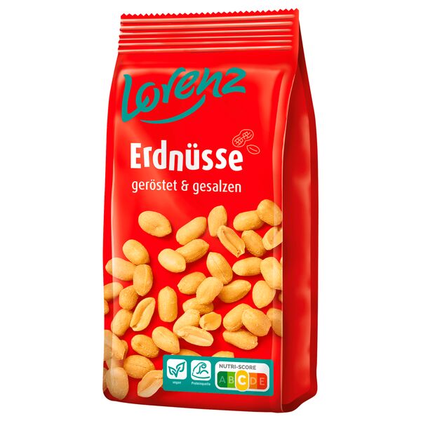 Lorenz Erdnüsse geröstet + gesalzen (14x200g)