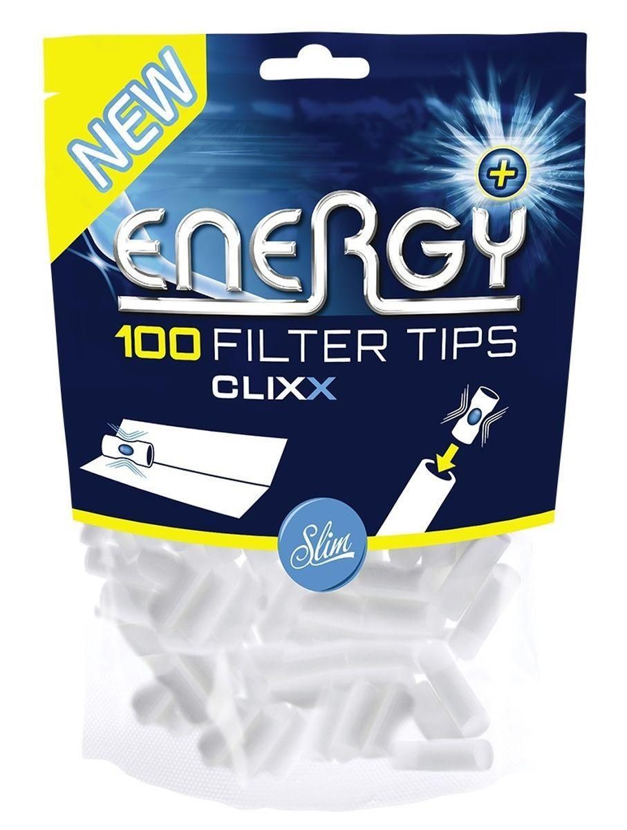 Energy+ CLIXX Filter Tips (Elixyr) mit Klick 100 Stk