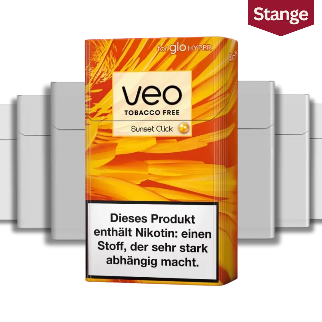 Glo Veo Tabaksticks Sunset Click Stange