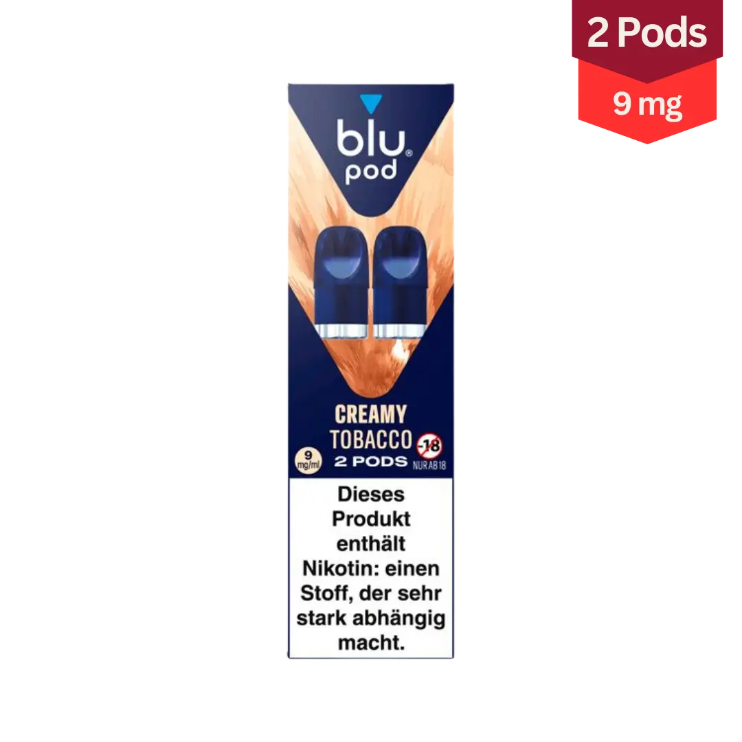 blu Pod Vape Creamy Tobacco 9mg
