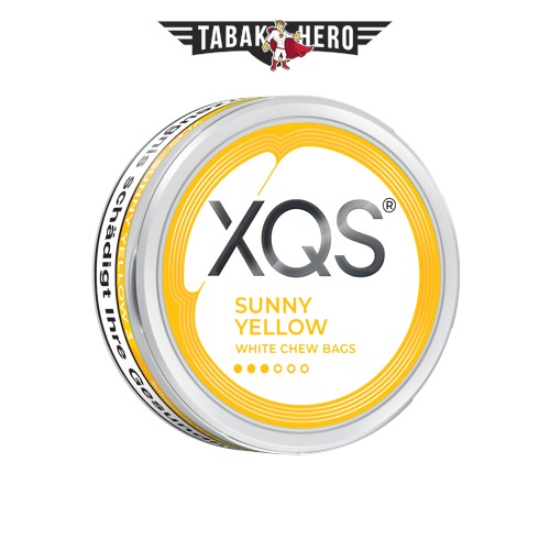 XQS Sunny Yellow 3 White Chew Bags - Moderner Kautabak mit Ananasgeschmack