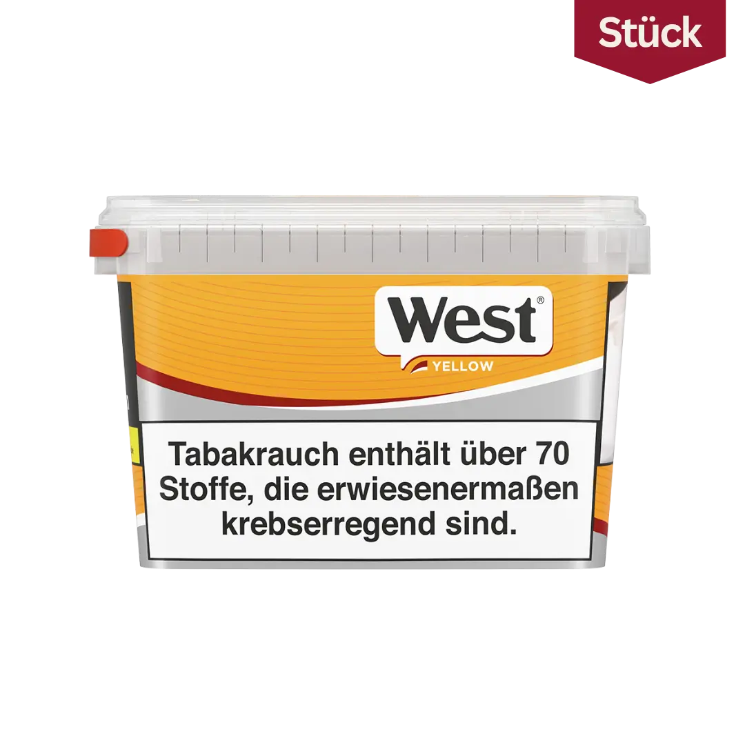 Bundle: West Yellow Tabak Volumentabak Eimer (3x110g)