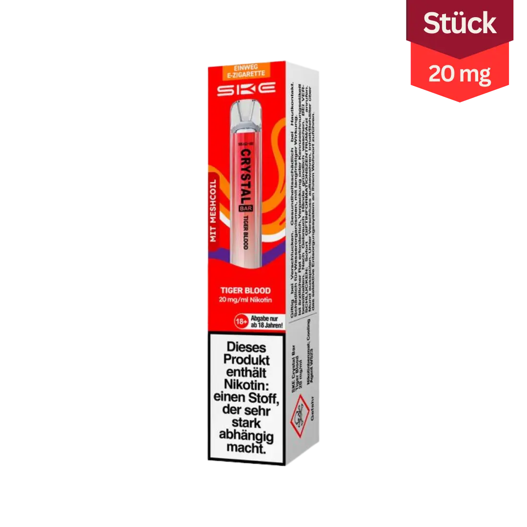 SKE Crystal Bar Tiger Blood 20mg