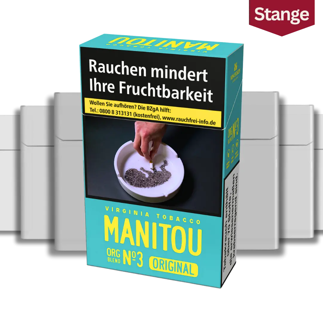 Manitou Oragnic Blend No. 3 Sky Zigaretten Stange