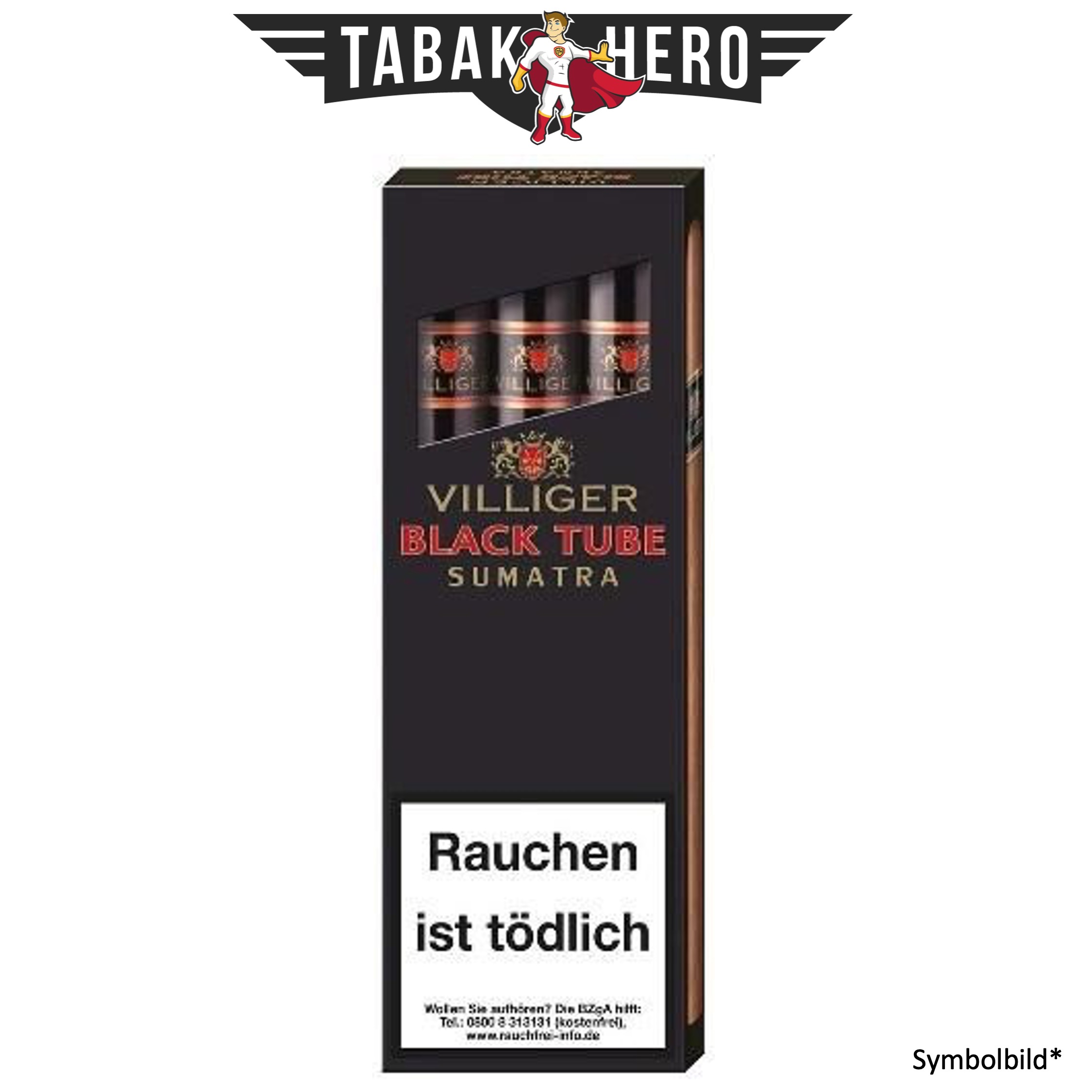 Villiger BlAl Caponek Tube (3 Zigarren)
