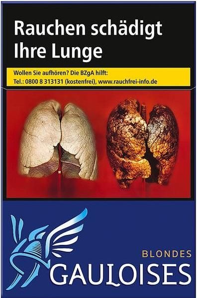 Gauloises Blondes Blau Zigaretten (20 Stück)