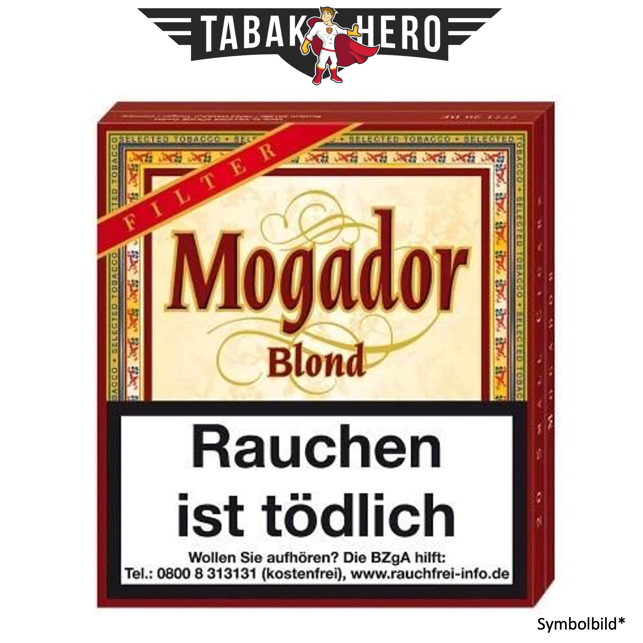 Mogador Blond Filter Sweet Zigarillos AP (20 Stück)