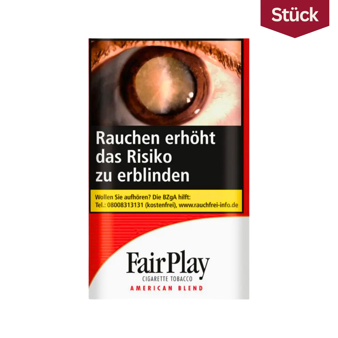 Fair Play American Blend Tabak Feinschnitt Pouch (30g)