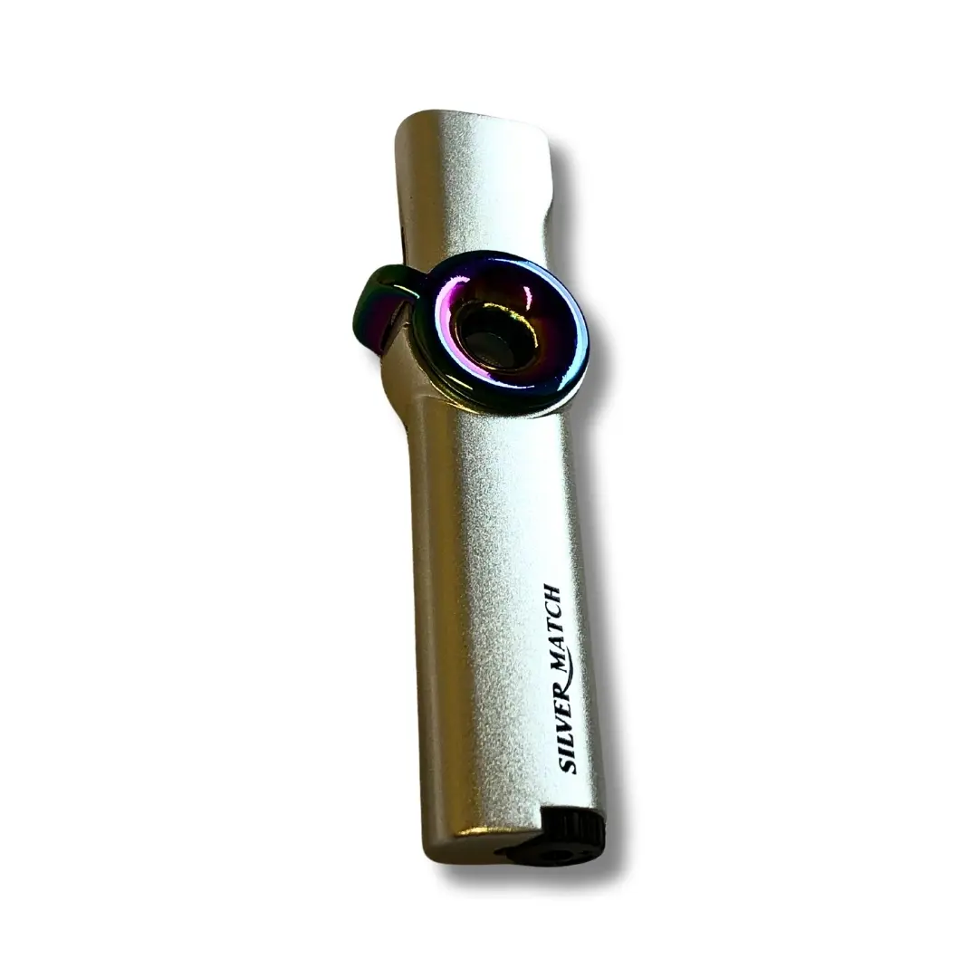 Silver Match Sturmfeuerzeug Jetflame Ventil Silber Icy