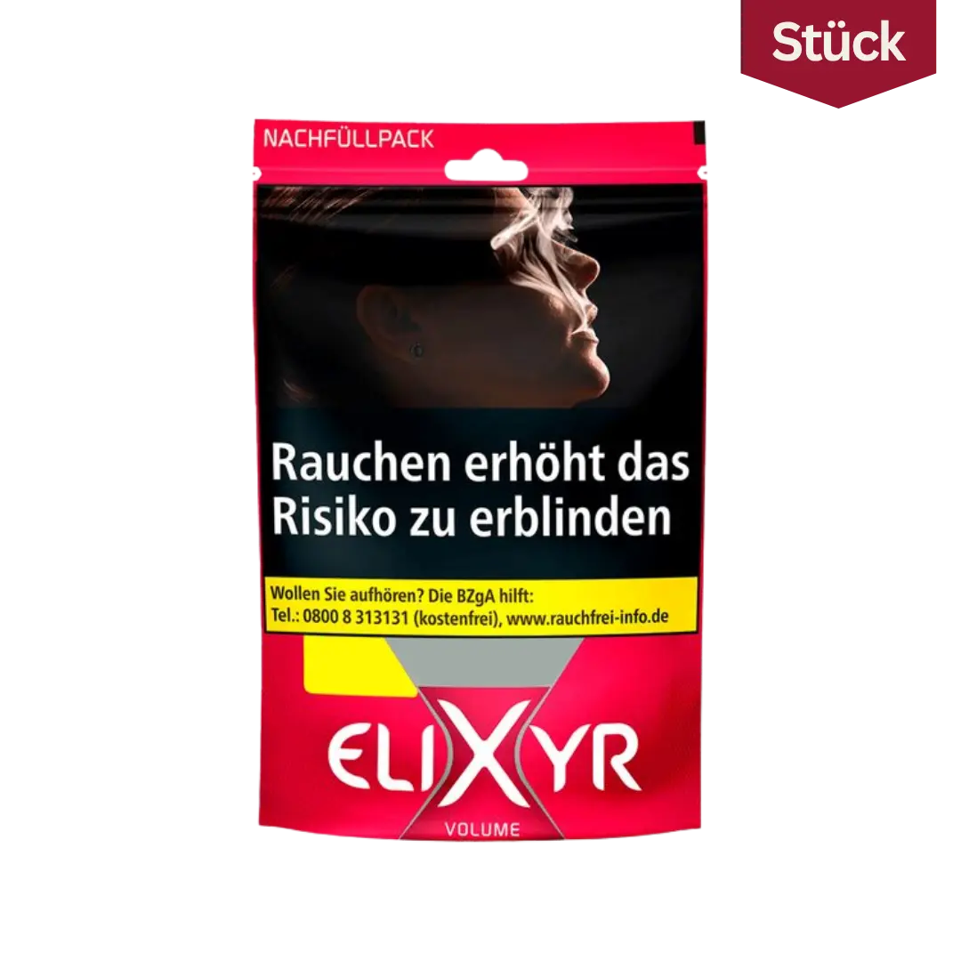 Bundle: Elixyr Red Tabak Volumentabak Beutel (3x105g)